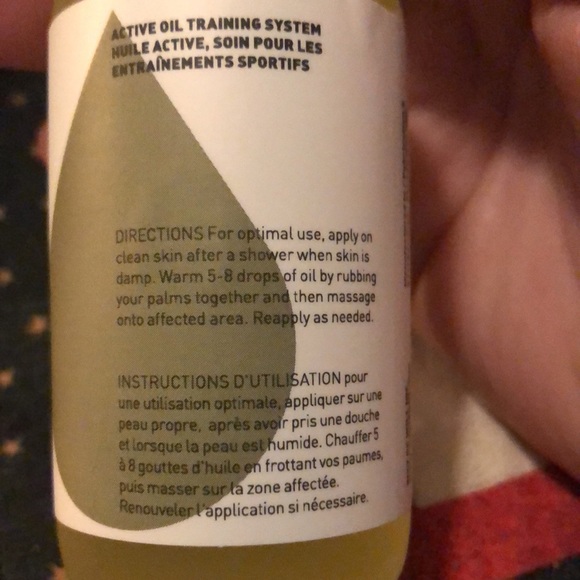 Way of will Post-Training Massage Oil  NIB - Picture 4 of 5